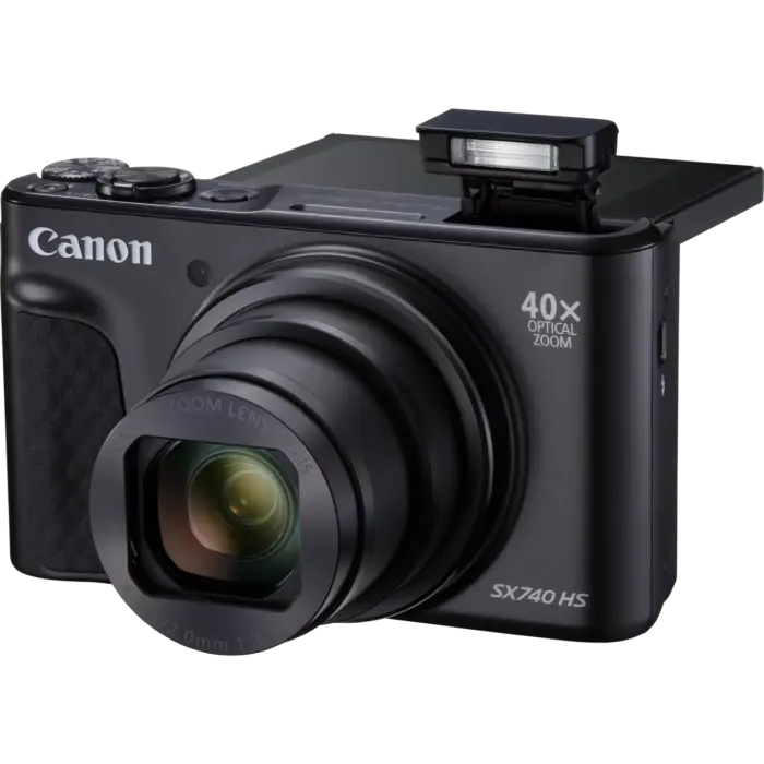 Canon PowerShot SX740 HS Digital Camera (Black) - Image 7