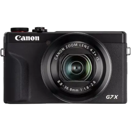 كاميرا كانون باور شوت G7 X Mark III المدمجة، لون أسود