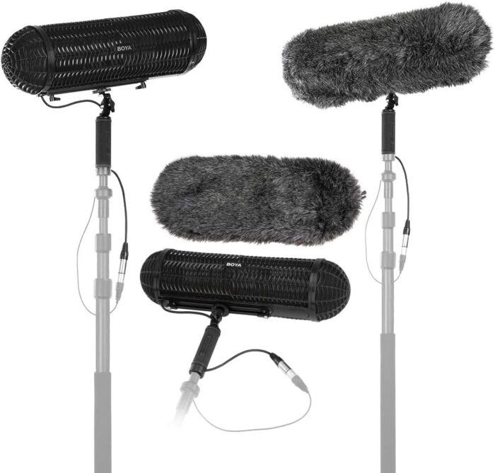⁦BOYA BY-WS1000 Shotgun Microphone Blimps⁩ - الصورة ⁦5⁩