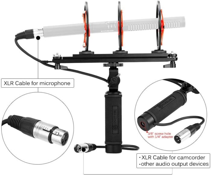 ⁦BOYA BY-WS1000 Shotgun Microphone Blimps⁩ - الصورة ⁦6⁩