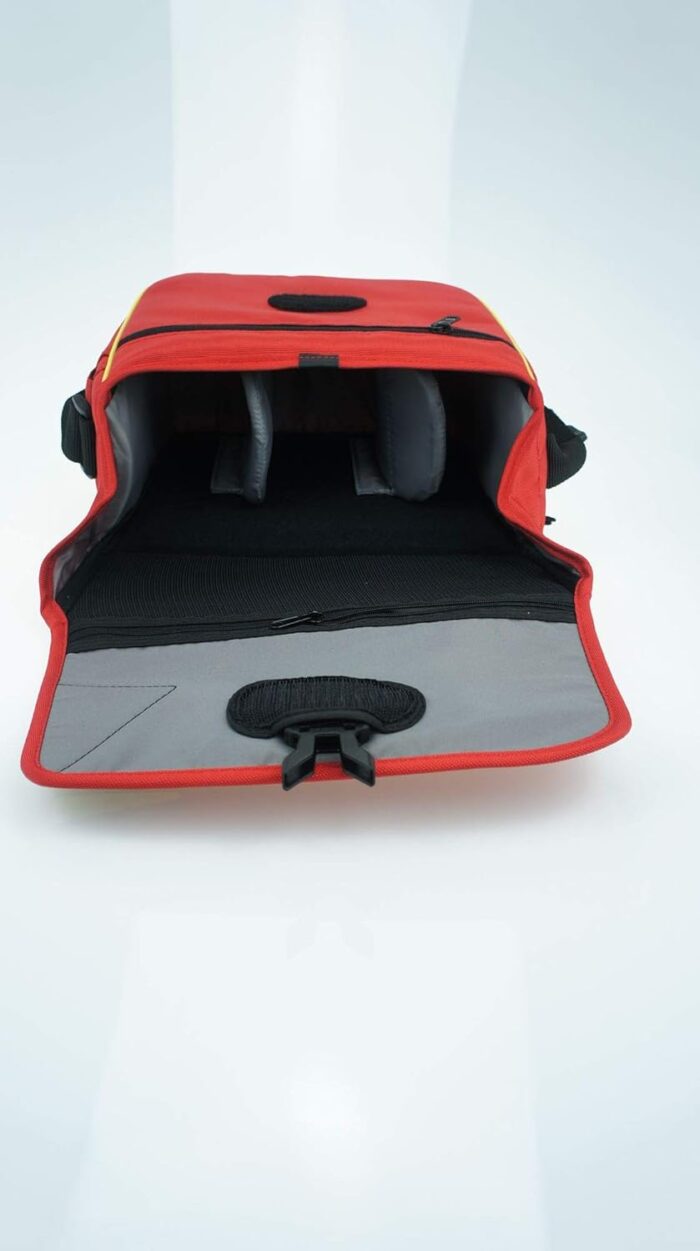 Vanguard Pampas II 22RD Large Photo Video Shoulder Bag for Small DSLR and Compact System Cameras - Red - Image 2