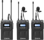 Boya WM8 Pro-K2 Uhf Wireless Lavalier Microphone