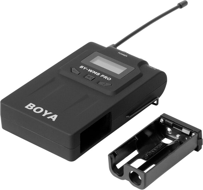 ⁦Boya By-Wm8 Pro-K1 Wireless Microphone, Black⁩ - الصورة ⁦4⁩
