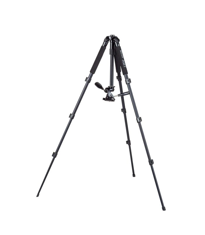 SLIK Pro 340 DX Tripod with SH-705E 3-Way, Pan-and-Tilt Head - Black - Image 9
