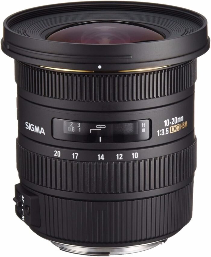 Sigma 10-20mm f/3.5 EX DC HSM ELD SLD Aspherical Super Wide Angle Lens for Nikon Digital SLR Camera - Image 1