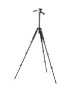 ⁦SLIK Pro 340 DX Tripod with SH-705E 3-Way, Pan-and-Tilt Head - Black⁩ - الصورة ⁦11⁩