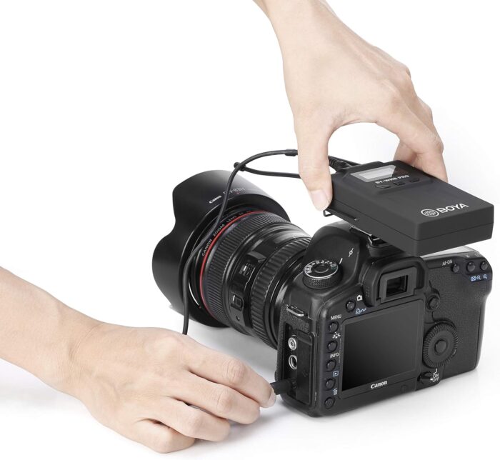 ⁦Boya By-Wm8 Pro-K1 Wireless Microphone, Black⁩ - الصورة ⁦9⁩