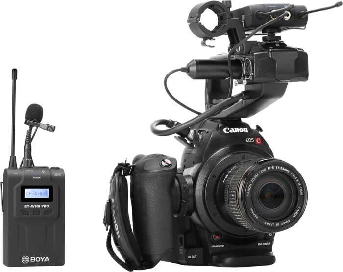 ⁦Boya By-Wm8 Pro-K1 Wireless Microphone, Black⁩ - الصورة ⁦7⁩