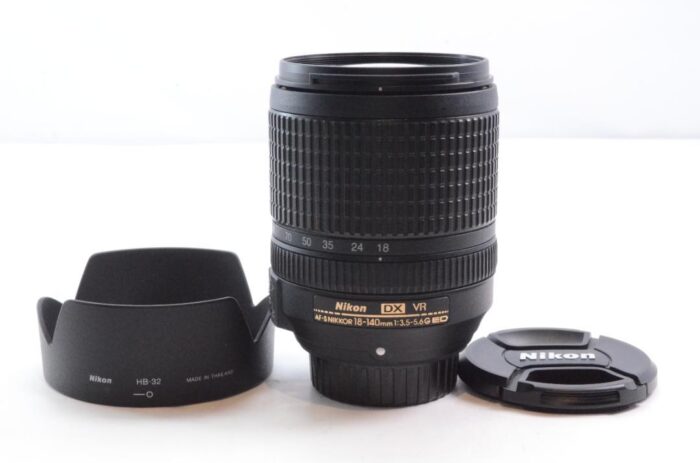 Nikon AF-S DX NIKKOR 18-140mm f/3.5-5.6G ED Vibration Reduction Zoom Lens with Auto Focus for Nikon DSLR Cameras - Image 1