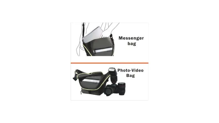 Vanguard Sydney 22 Olive Messenger Camera Bag - Image 3
