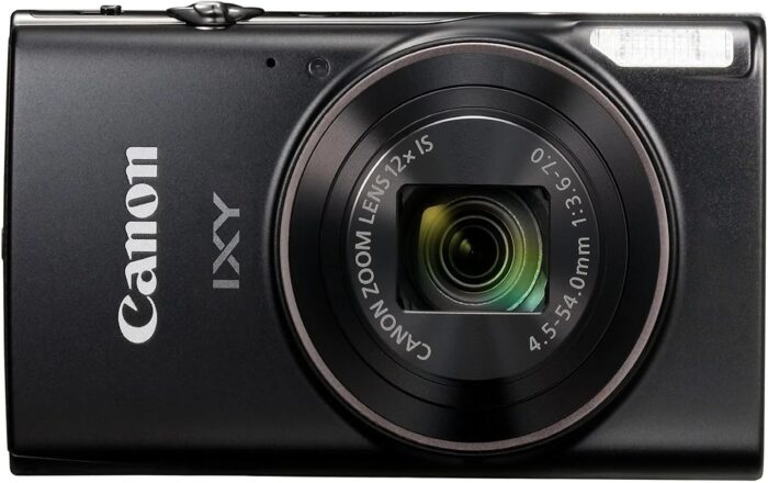 ⁦Canon Compact Digital Camera IXY 650 12x Optical Zoom IXY650  (Black)⁩ - الصورة ⁦4⁩